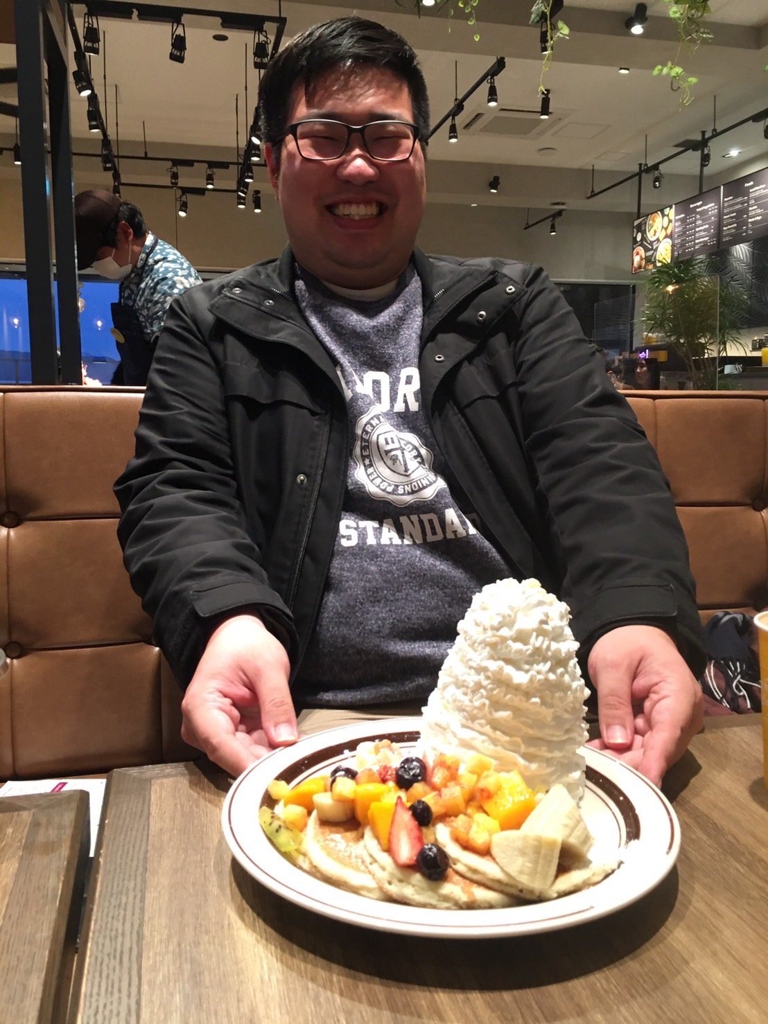 カフェでのひとコマ